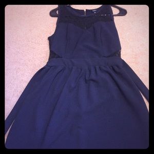 Dark Blue Cocktail Dress