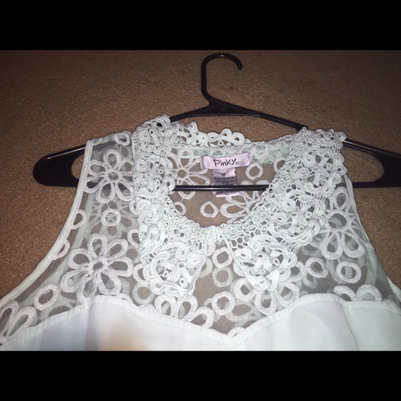 Green cocktail dress - Picture 2 of 2