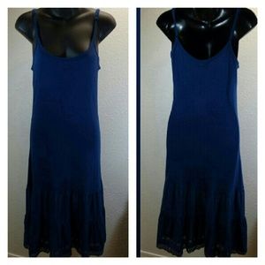NWT Free People Sz M tank dress lace eyelet