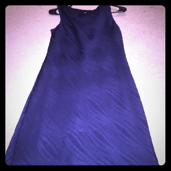 Dark blue cocktail dress - Picture 1 of 3