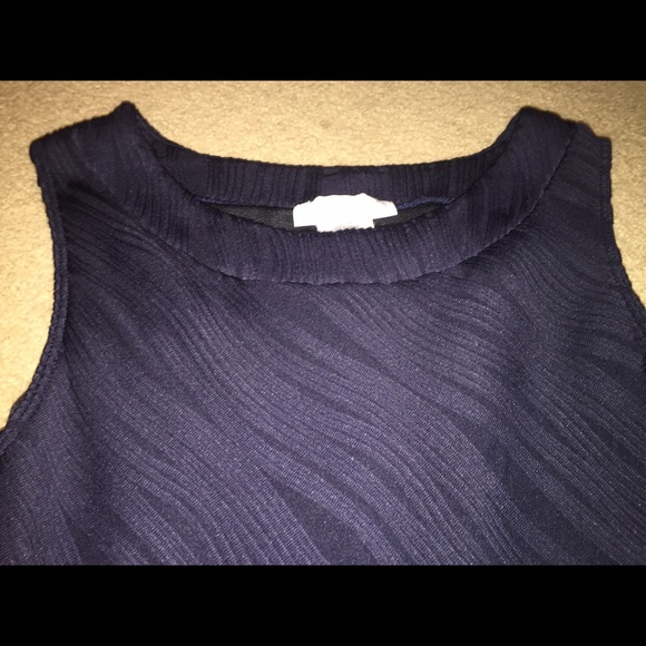 Dark blue cocktail dress - Picture 2 of 3