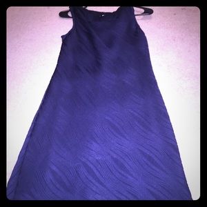 Dark blue cocktail dress