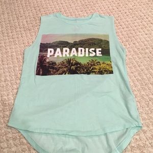 Paradise muscle tee
