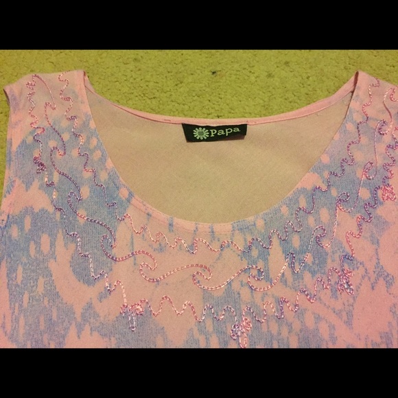 MIDI pink dress - Picture 2 of 2