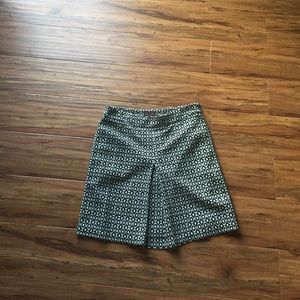 Black and white skirt