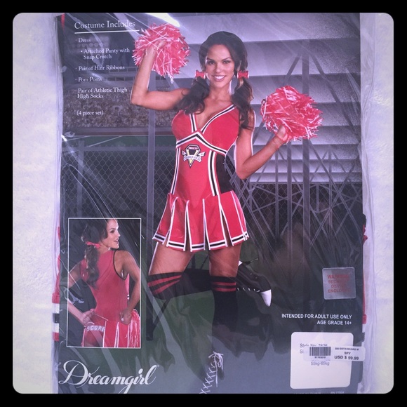 SOLD! NEW "Gotta Score" Cheer costume org. $60!! - Picture 1 of 4