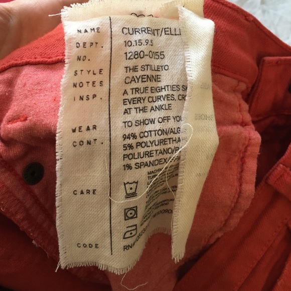 Current/Elliott The Stilleto Cayenne - Picture 4 of 4