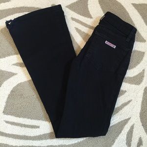 ⚡️SALE⚡️Hudson flare black distressed jeans 24