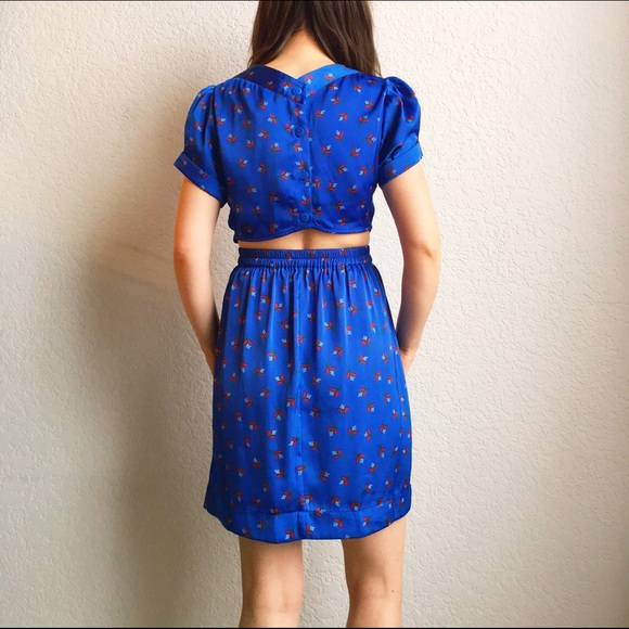 βDONATEDβ UO | Blue Vintage Dress | HPx3 - Picture 2 of 4