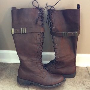 Lace Up Boots