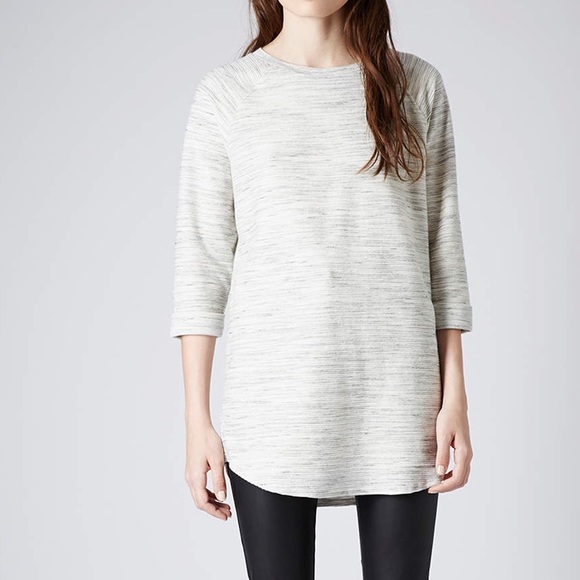 topshop space-dye tunic