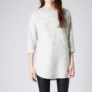 topshop space-dye tunic