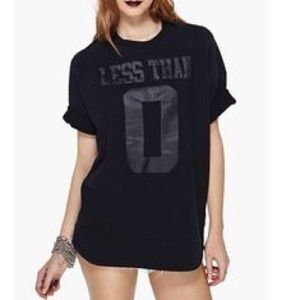 Nasty Gal. UNIF less than zero 0 top