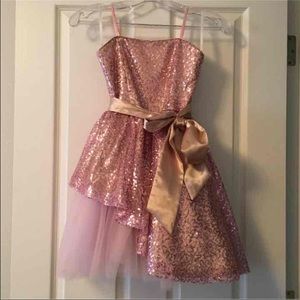 Un Deux Trois GIRLS Sequin Dress
