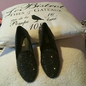 Steve Madden Rhinestone Flats