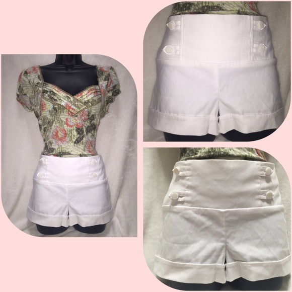 White shorts