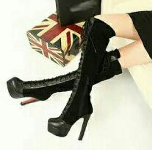 Sexy thigh high boots