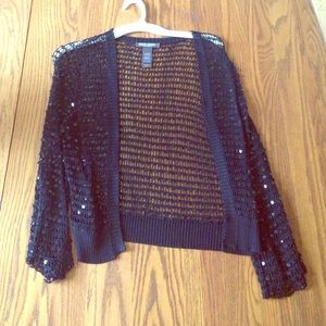 Black shawl