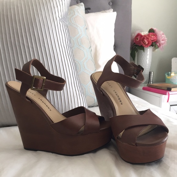 Brown Chinese Laundry Wedges