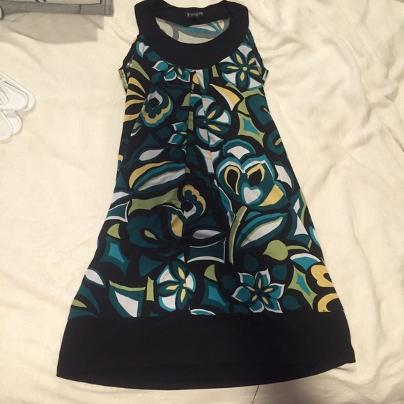 Printed day dress