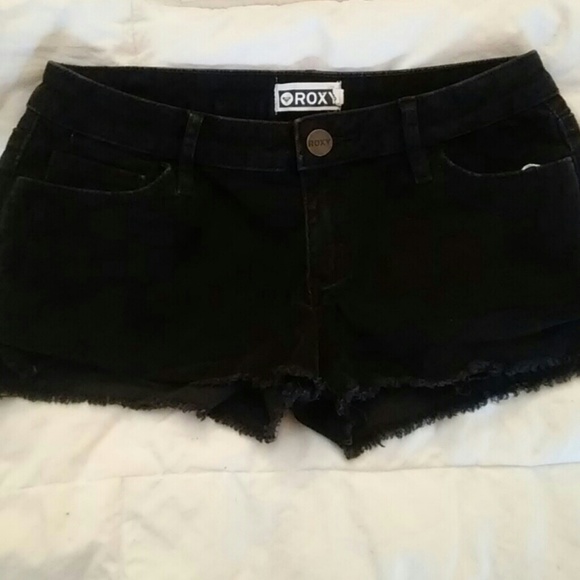 Roxy black shorts size 3 - Picture 1 of 4