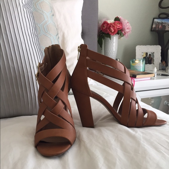 Cage Heeled Sandals