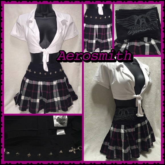 Rare! Aerosmith school girl outfit NWOT offers✔️