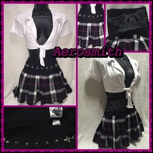 Rare! Aerosmith school girl outfit NWOT offers✔️