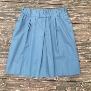 Banana Republic blue cotton skirt