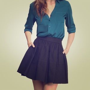 Express Portofino Shirt Teal Size Large