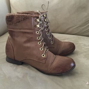 Lace-Up Ankle Booties with cute detailing
