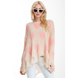 Wildfox All Over Love Lenon Sweater