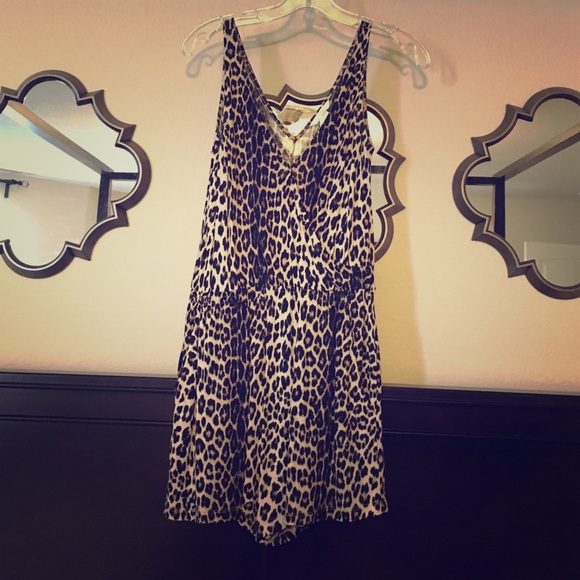 Cheetah Romper