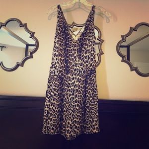 Cheetah Romper