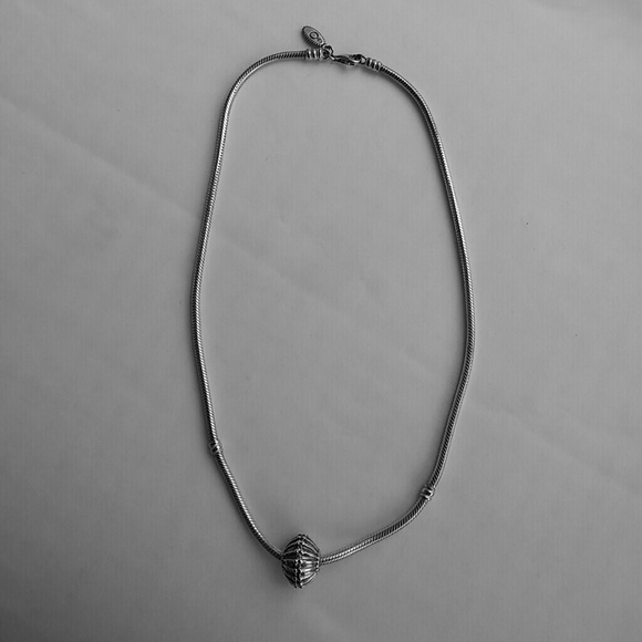 Authentic Pandora necklace & charm