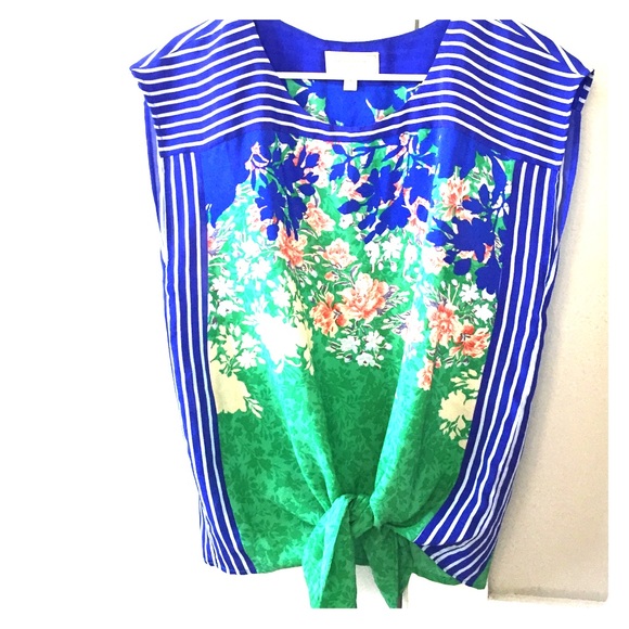 New! Anthropologie 100% silk top.