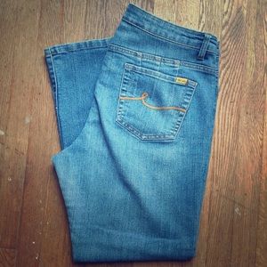 Bill Blass Stretch Bootcut Jeans