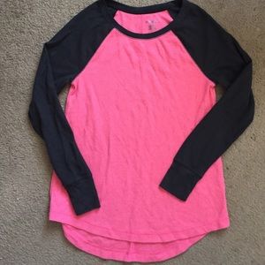 XHILARATION Top- baseball style shirt