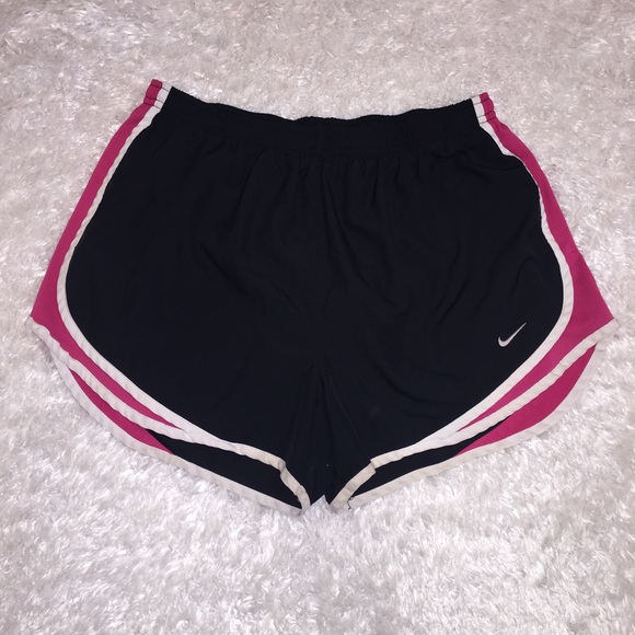 Nike Pants - Nike Black/Pink Joggings Shorts L