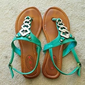 Brand new sandals!