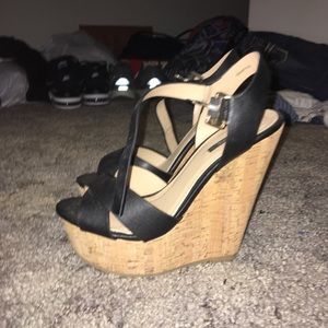 Black and Tan wedges