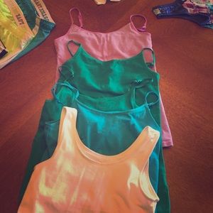 Justice tank tops (youth)