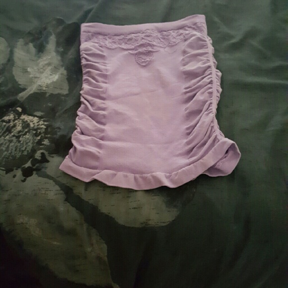 Lilac crop top