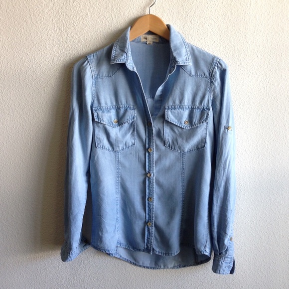 For @amorris33 Cloth and Stone Chambray Shirt
