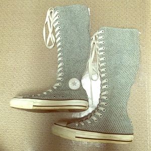 Converse knee high sneakers