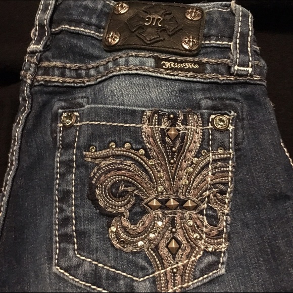 Dark Wash Miss Me Skinny Jean
