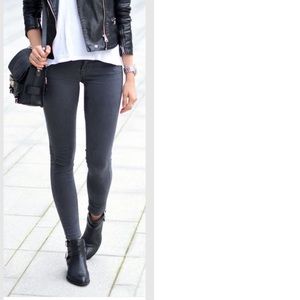 F21 Grey Skinny Jeans