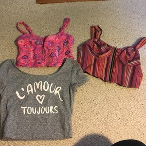 Crop top bundle