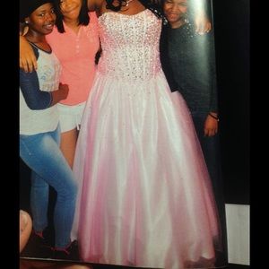 Pink Jovani Prom dress (Plus Size)