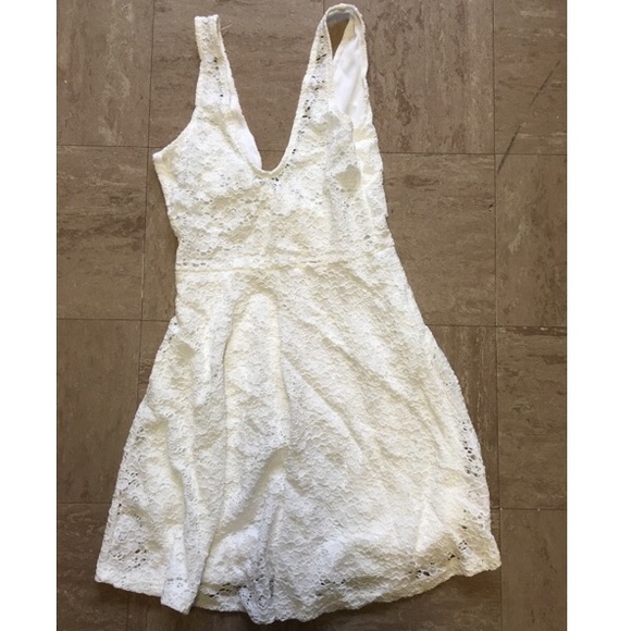 White lace sundress